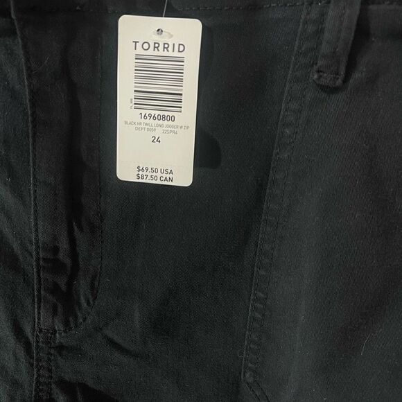 Torrid Twill Joggers NWT - Picture 3 of 8